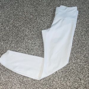Athleta white soft leggings